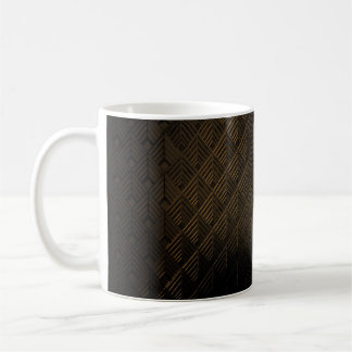 Art Deco 3D Illustration Background Coffee Mug