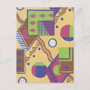 Art Deco Abstract  (78) Postcard