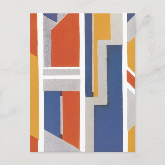Art Deco Abstract  (87) Postcard (Front)