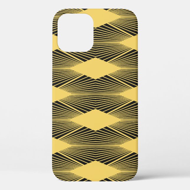 Art Deco Abstract Geometric Background Case-Mate iPhone Case (Back)