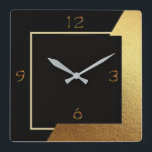 Art Deco Acrylic Wall Clock<br><div class="desc">Great and high quality design. You will love it like others. Feel free to use this design for some other product you like. Thank you.</div>