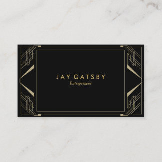 Art Deco/Art Nouveau Business Card