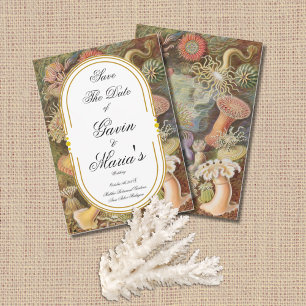 Art Deco Art Nouveau Striped Gold Tone Modern  Invitation