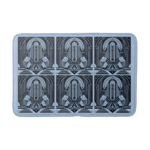Art Deco Bath Mat