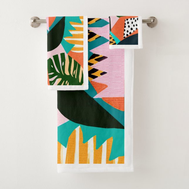 Art Deco  Bath Towel Set (Insitu)