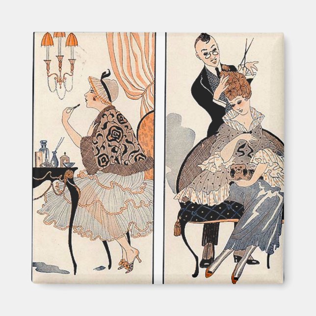 Art Deco Beauty Magnet (Front)