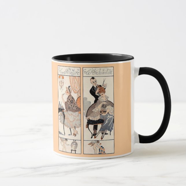 Art Deco Beauty Mug (Right)