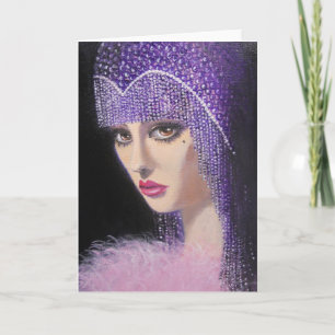 ART DECO BEAUTY, NOTE CARD