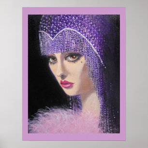 ART DECO BEAUTY POSTER