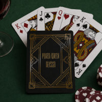 Art Deco Black and Gold