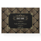 Art Deco Black Gatsby 1920s Style Wedding