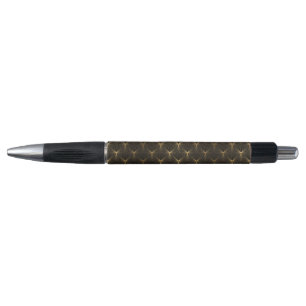Art deco,black gold,chic,elegant,pattern,classy,tr pen