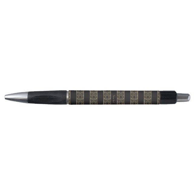 Art deco,black,gold,elegant,chic,monogram ready, c pen (Front)