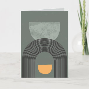 ART DECO BLANK ALL-OCCASION CARD