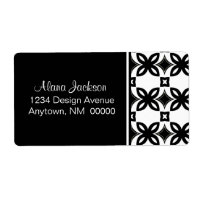 Art Deco Blooms Shipping Labels