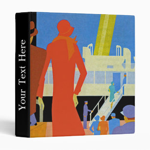 Art Deco Boarding Binder