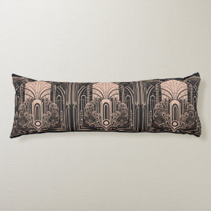 Art Deco Body Pillow