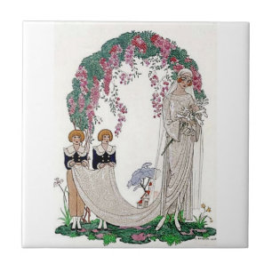 Art Deco Bride Tile