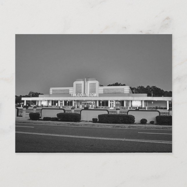 Art Deco Building Postcard (Front)