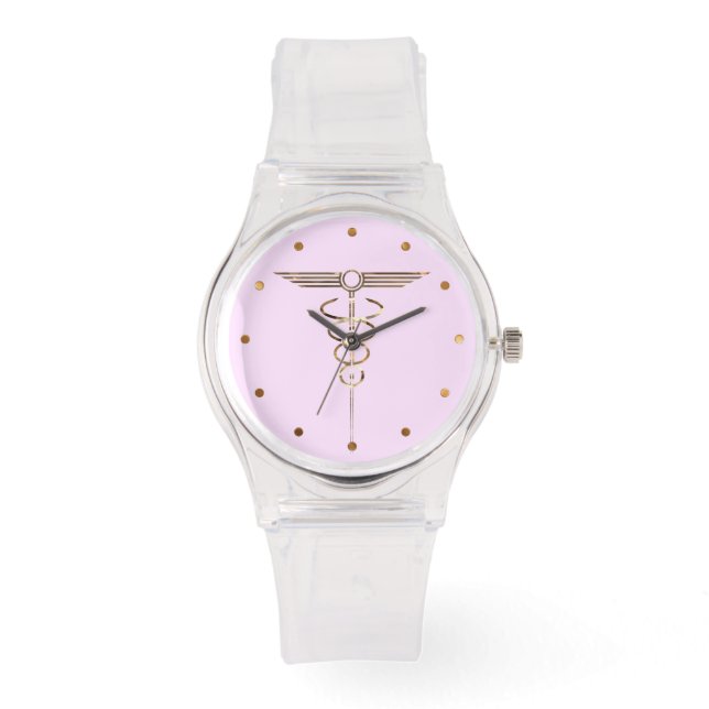 Art Deco Caduceus Watch (Front)