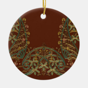 art deco ceramic ornament