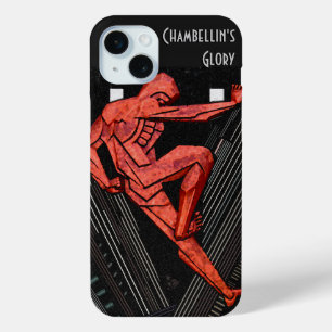 Art Deco Chambellan's Glory - Personalized iPhone 15 Mini Case