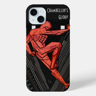 Art Deco Chambellan's Glory - Personalized iPhone 15 Mini Case