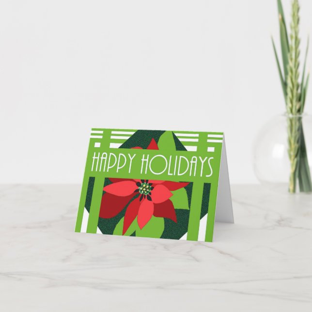 Art Deco Christmas Card (Front)