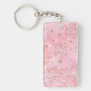 Art Deco Christmas Keychain