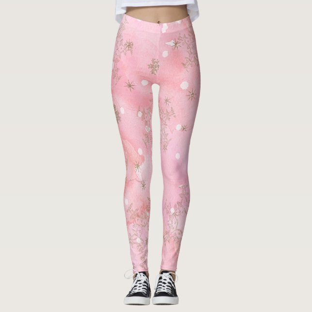 Art Deco Christmas Leggings (Front)