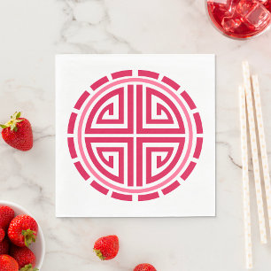 Art Deco Circle Napkin