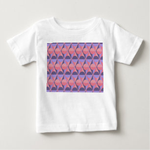 Art Deco Circles and Triangles Baby T-Shirt