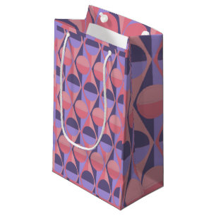 Art Deco Circles and Triangles Small Gift Bag
