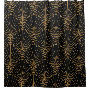 Art deco: classic geometric pattern.