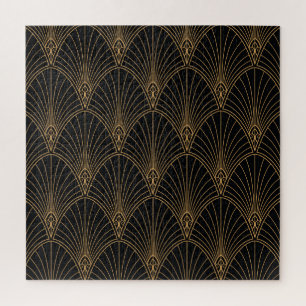Art deco: classic geometric pattern. jigsaw puzzle