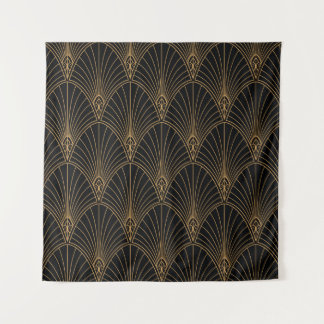 Art deco: classic geometric pattern. tapestry