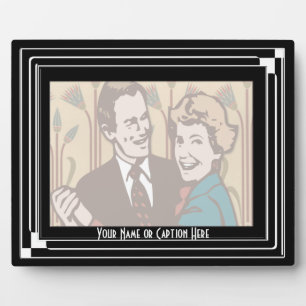 Art Deco Classic (Horizontal - Personalized) Plaque
