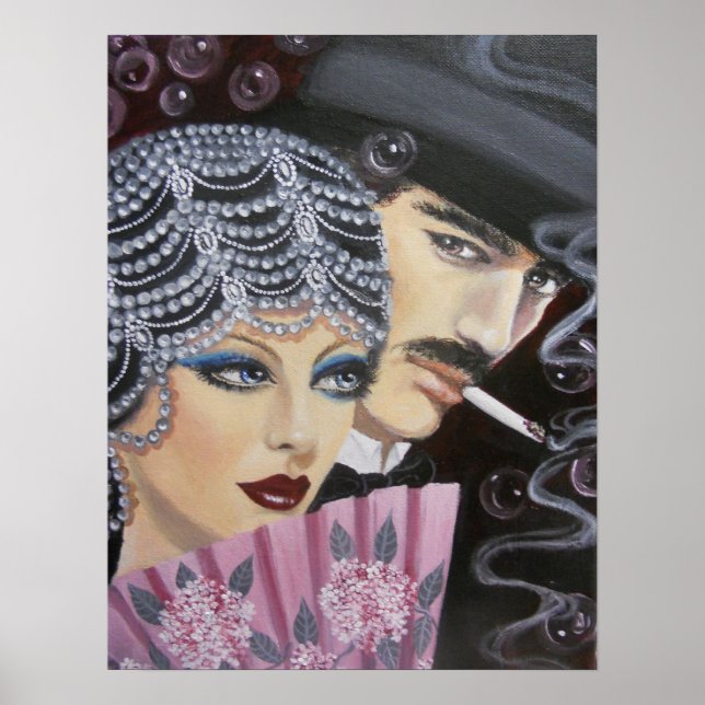 ART DECO COUPLE POSTER (Front)