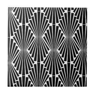 Art Deco Custom Pattern Tile