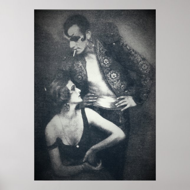 Art deco dancers berber and droste poster (Front)