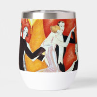 Art Deco Dancing Couples 1920s Ballroom 