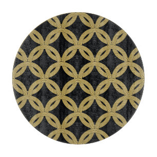 Art Deco Decoration Seamless Ornament Cutting Board