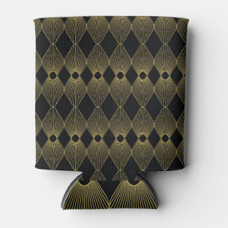 Art Deco Decoration Seamless Pattern Can Cooler