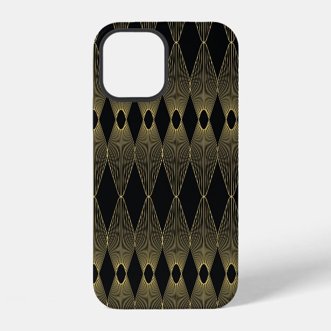 Art Deco Decoration Seamless Pattern iPhone Case (Back)