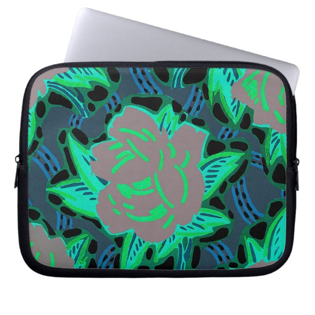 Art Deco Design #10 at Sunshinedazzle Laptop Sleeve (Front)