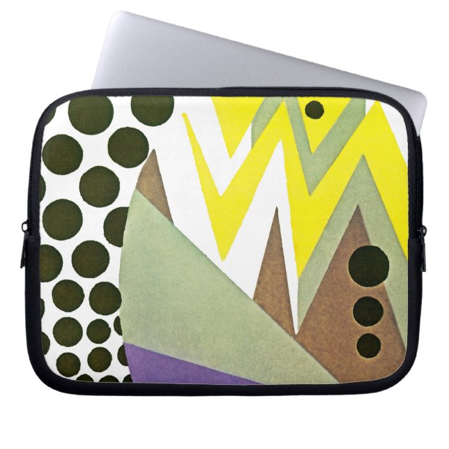 Art Deco Design #10 @ Emporio Moffa Laptop Sleeve (Front)