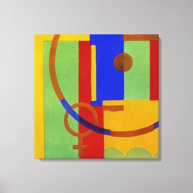 Art Deco Design #11 @ Emporio Moffa Canvas Print (Front)