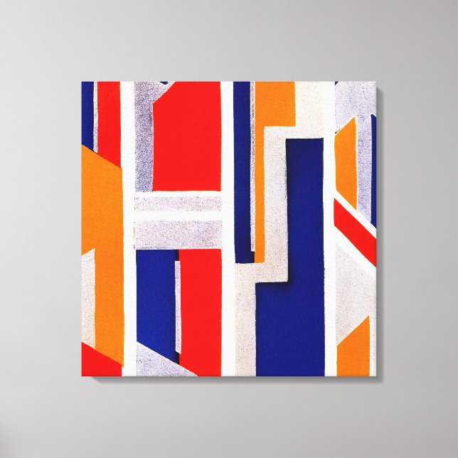 Art Deco Design #12 @ Emporio Moffa Canvas Print (Front)