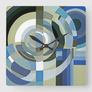 Art Deco Design #1 at Emporio Moffa Square Wall Clock