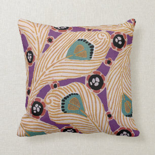 Art Deco Design #1 at Sunshinedazzle Throw Pillow